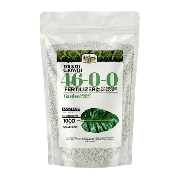 Old Cobblers Farm™ 46-0-0 Fertilizer - Urea (5 lbs | 10 lbs | 15 lbs | 20 lbs) (15 lbs)