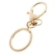 thumbnail image 3 of 10 ganchos giratorios para llavero, con clip y cordón Oro, 3 of 8