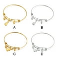 thumbnail image 4 of Brazalete Colgante Expandible Minnieouse Joyería delicada Decoración personalizada Graduación Cumpleaños Novia Regalo Oro Tipo 3, 4 of 6