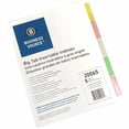 thumbnail image 2 of Business Source, BSN20065, Reinforced Insertable Tab Indexes, 5 / Set, 2 of 6