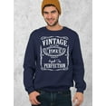 thumbnail image 2 of 30th Birthday VINTAGE 1993 Crewneck Sweatshirt, M, Navy, 2 of 2