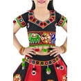 thumbnail image 3 of Ahhaaaa Kids Ethnic Cotton Blend Radha Dress / Lehenga Choli / Chania Choli Set For Girls, 3 of 37