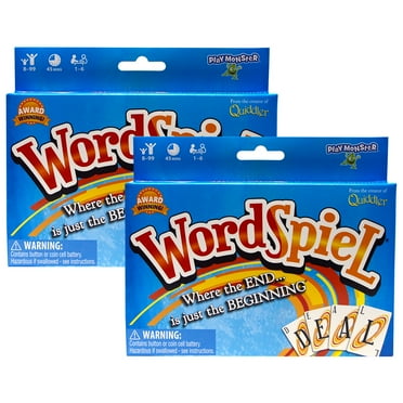Playmonster SME3000-2 Wordspiel Card Game - Pack of 2