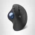 thumbnail image 2 of Logitech Ergo M575S Wireless Trackball Mouse, Wireless Ergonomic Mouse with Bluetooth and Encrypted Dongle, Comfortable Thumb Control, Precise and Sm, 2 of 10
