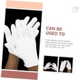 thumbnail image 4 of 32 Pairs White Cotton Gloves Men's Work Gloves Cotton Work Gloves Black Work Gloves Polishing Gloves, 4 of 5