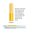 thumbnail image 2 of Vandoren 2.5 Tenor Sax Traditional Reed 3 Pack, 2 of 3