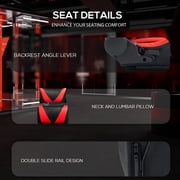Supllueer 3060 Aluminum Racing Simulator Cockpit with Seat & Triple TV Stand compatible with Logitech Thrustmaster PXN Fanatec Moza
