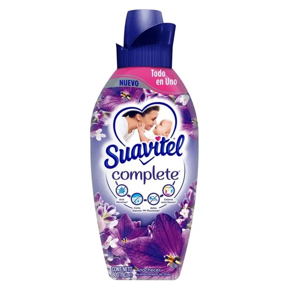 Suavitel Complete Fabric Softener - Anochecer Scent, 800Ml