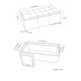 thumbnail image 1 of Atlin Designs Storage Bench in Natural, 1 of 5
