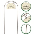 thumbnail image 2 of Garden Plant Trellis U Shaped Arch Flower Arrangement Support Frame Plant Small Climbing Rack, 2 of 8