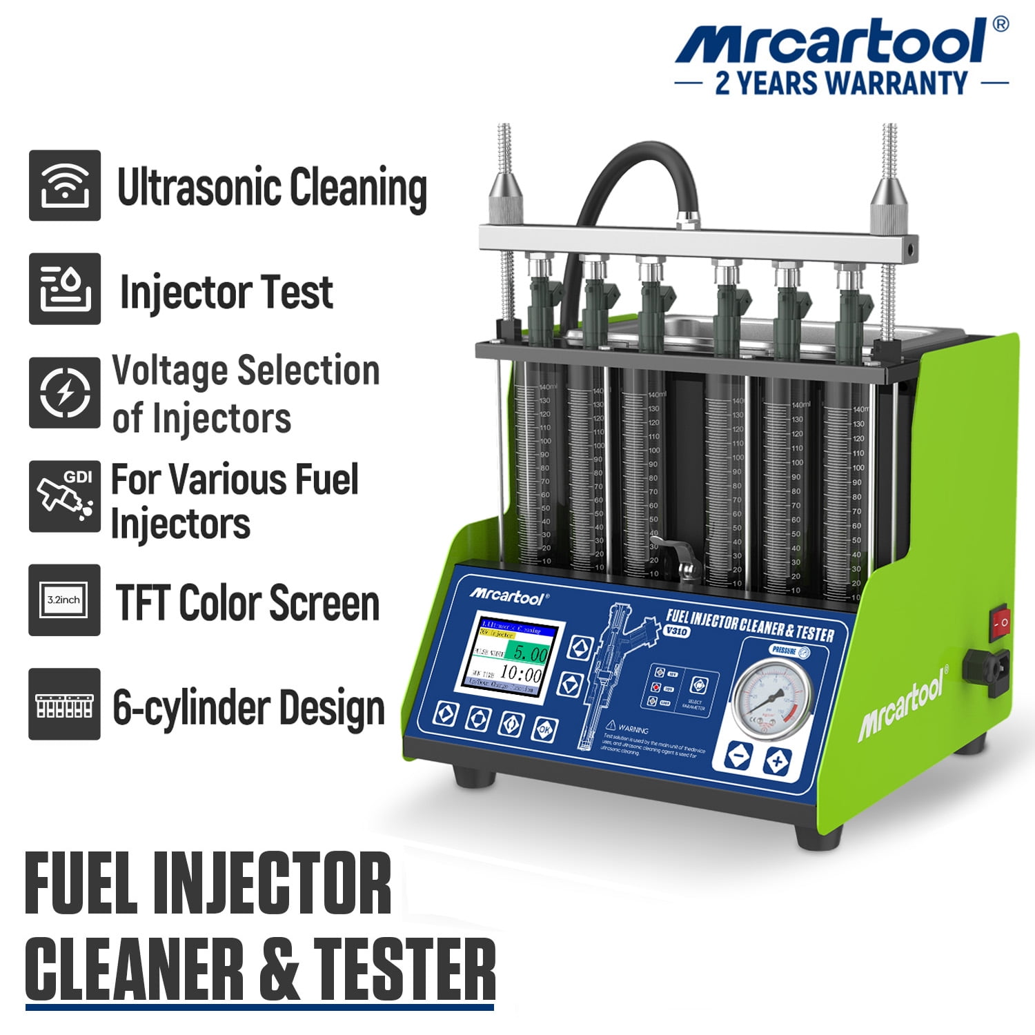 Ultrasonic fuel injector cleaning delivers absolute best result