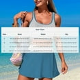 thumbnail image 3 of Ounisa Women's High Waisted Bikini Sets Sporty Color Block Tummy Control Swimsuit Swim Skirt Two Piece Bathing Suit, 3 of 5