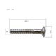thumbnail image 5 of Paquete de 6 Tornillos de ajuste de pastilla de guitarra eléctrica Yuyangstore con resortes Plata, 5 of 5
