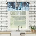thumbnail image 3 of Leopard Valance Curtain for Kitchen African Safari Wildlife Animal Cheetah Winter Snow Window Valance for Living Room Bedroom, Kitchen Valance Rod Pocket Window Decor Curtain 54 by 18 in, 1 Panel, 3 of 6