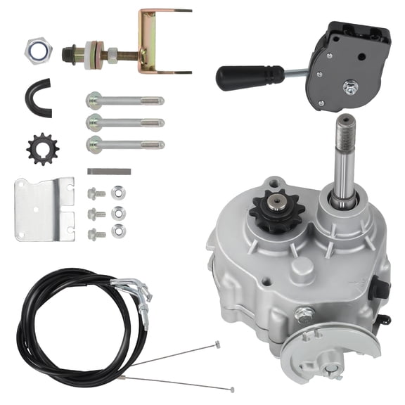 maXpeedingrods Go Kart Forward Reverse Gearbox Kit 212cc for 2HP-13HP Engine 4 Stroke Only Works with 30 Series Torque Converter 3 Shift Modes #35 Chain Go Karts Accessories Go Kart Transmission