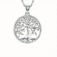 thumbnail image 5 of 1pc Dazzling Tree of Life Necklace - Delicate & Elegant Pendant Jewelry with Adjustable Chain, A Meaningful Gift for Her, 5 of 5