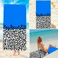thumbnail image 5 of FAMTKT Microfiber Beach Towel Super, Lightweight Special Pattern Bath Towel, Sandproof Beach Blanket, Multi-Purpose Towel for Travel Swimming Pool Camping 27.55X59.05In, 5 of 8