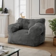 thumbnail image 7 of Pamapic Bean Bag Chair with Corduroy Cover and Armrests, Lazy Sofa for Living Room, 7 of 7