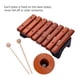 thumbnail image 3 of Xilófono Instrumento musical Xilófono de madera de 8 notas Incluye 2 mazos de madera para niños Juguetes musicales educativos para niños Tomshoo Xilófono, 3 of 6