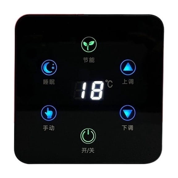 Intelligent floor heating thermostat sensor boiler temperature control panel touch LCD screen temperature control panel ,Easily DIY