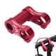 thumbnail image 5 of Manillar de bicicleta plegable de doble potencia de 25,4 mm con elevador ajustable CNC para plegado Rojo, 5 of 9
