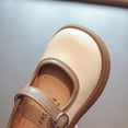 thumbnail image 6 of Xfvqtps Girls Mary Jane Shoes Hook and Loop Strap Thick Soft Sole Non Slip Spring Summer Dressy Casual Shoes, 6 of 9