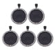 thumbnail image 1 of Guardurnaity 25MM 1 bolsa de bandejas colgantes de diamantes de imitación aleación colorida elegante en estilo accesorios de joyería proceso de Ropa, zapatos y accesorios Miscelánea Negro 25mm Guardurnaity AP009558-08, 1 of 6