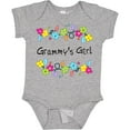 thumbnail image 3 of Inktastic Grammys Girl Bright Flowers Girls Baby Bodysuit, 3 of 5