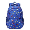 thumbnail image 1 of Mochila CLUCI Kids Blue Car para niños y niñas de 6 a 12 años, 1 of 8