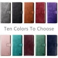 thumbnail image 3 of SUANPOT For iPhone 12 Wallet Case with RFID Blocking Credit Card Holder,Light Brown, 3 of 7