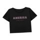 thumbnail image 5 of Camiseta corta informal para mujer, ropa de verano, cuello redondo, regalo deportivo para mujer XL, 5 of 7