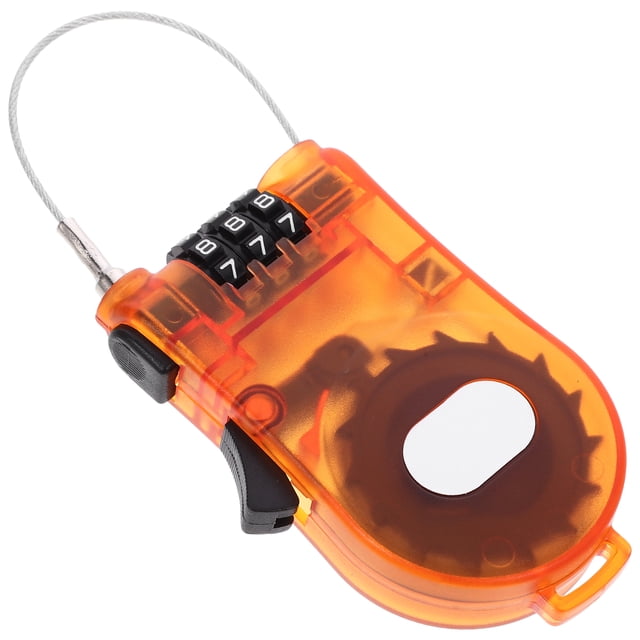 Miangastore Bicycle Lock Plastic 1Pcs 3.93x1.97x0.79in