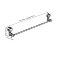 thumbnail image 2 of Retractable Kitchen Towel Rack, Stainless Steel Towel Holder, Wall Mount Towel Bar, 2 of 7