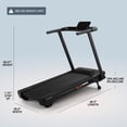 thumbnail image 6 of NordicTrack T Series 5 Smart Treadmill with 5" LCD Display & Device Shelf, 0-10% Incline, 0-10 MPH, KeyFlex™ Cushioning and Powered by iFIT, 6 of 10