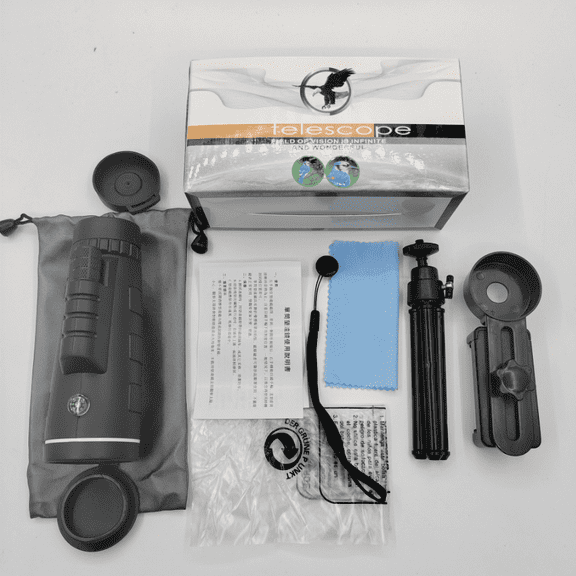 40X60 HD Monoculars BAK-4 Prism Powerful Low Night Vision Long Range Portable Professional Telescope For Hunting