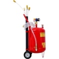 thumbnail image 2 of 24L Oil Extractor - Portable Air Pneumatic Waste Oil Garage Extractor Drain Draine Tank Professional Fluid Evacuator, Integrated Level Gauge, Use with Oil, Transmission Fluid and Anti-F, 2 of 9