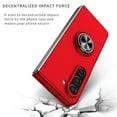 thumbnail image 2 of for Samsung Galaxy Z Fold 7 Case, Phone Case Samsung Z Fold 7 5G, Slim Kickstand with 360 Rotating Ring Holder Shockproof Protetive Girls Women PC Cover for Galaxy Z Fold 7, Red, 2 of 8