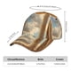 thumbnail image 2 of Balery Golden Drapes Pillars Clouds Gorra de béisbol de tamaño ajustable para correr, entrenar y actividades al aire libre. Gorra de papá para todas las estaciones., 2 of 6