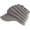 Grey, variant on Women Winter Warm Knit Messy High Bun Ponytail Hat Visor Beanie Cap Knitted Baseball Cap