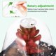 thumbnail image 3 of FELTECHELECTR 5 macetas cuadradas para plántulas, macetas pequeñas para iniciar plantas con cúpulas de humedad., 3 of 6