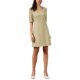 thumbnail image 1 of Vestidos Midi para Mujeres Verano de Manga Corta Cuello Redondo A-Line Vestidos de Negocios Casual para Oficina Talla S Caqui, 1 of 6
