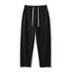 thumbnail image 2 of Pantalones largos para hombre, casuales, de moda, lisos, de pierna recta, con cordón y cintura elástica, 2 of 4