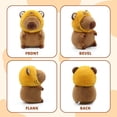 thumbnail image 2 of Soft Capybara Plush (Tiger Capybara), 2 of 8