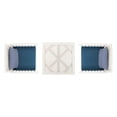 thumbnail image 7 of SAFAVIEH Outdoor Collection Pate 3-Piece Bar Table Bistro Set White/Navy/ Navy, 7 of 7