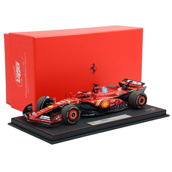 Ferrari SF-24 #16 Charles Leclerc Winner Formula One F1 "United States GP" (2024) Limited Edition 1/18 Diecast Model Car by BBR