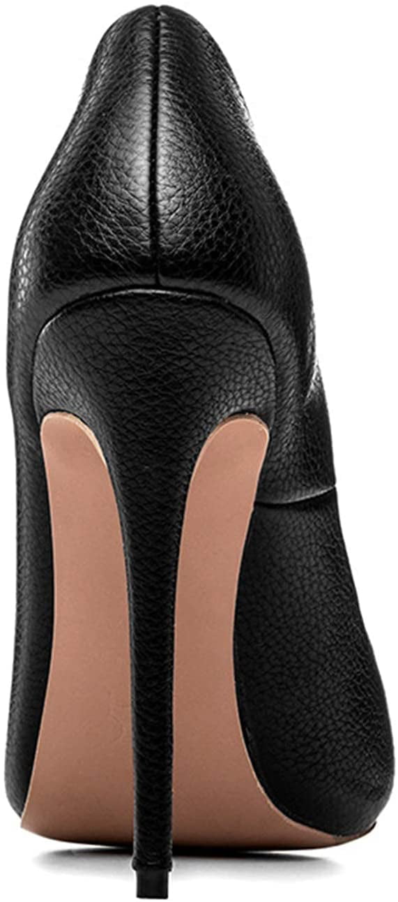 Women 12cm Shoes Pointed Toe High Heel Pumps Ladies Party Clubwear Dress Slip on
