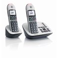 thumbnail image 2 of Motorola CD5 Series DECT 6.0 Digital Cordless Telephone with Answering Machine - Twin Pack - White<br>, 2 of 4