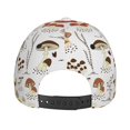 thumbnail image 6 of Disketp Mushrooms And Butterflies Print Baseball Caps For Outdoor Sports Fashion Casual Outdoor Caps Men Women, 6 of 9