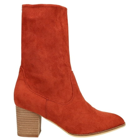 

Corkys Womens Wicked Pull On Casual Boots Mid Calf Mid Heel 2-3