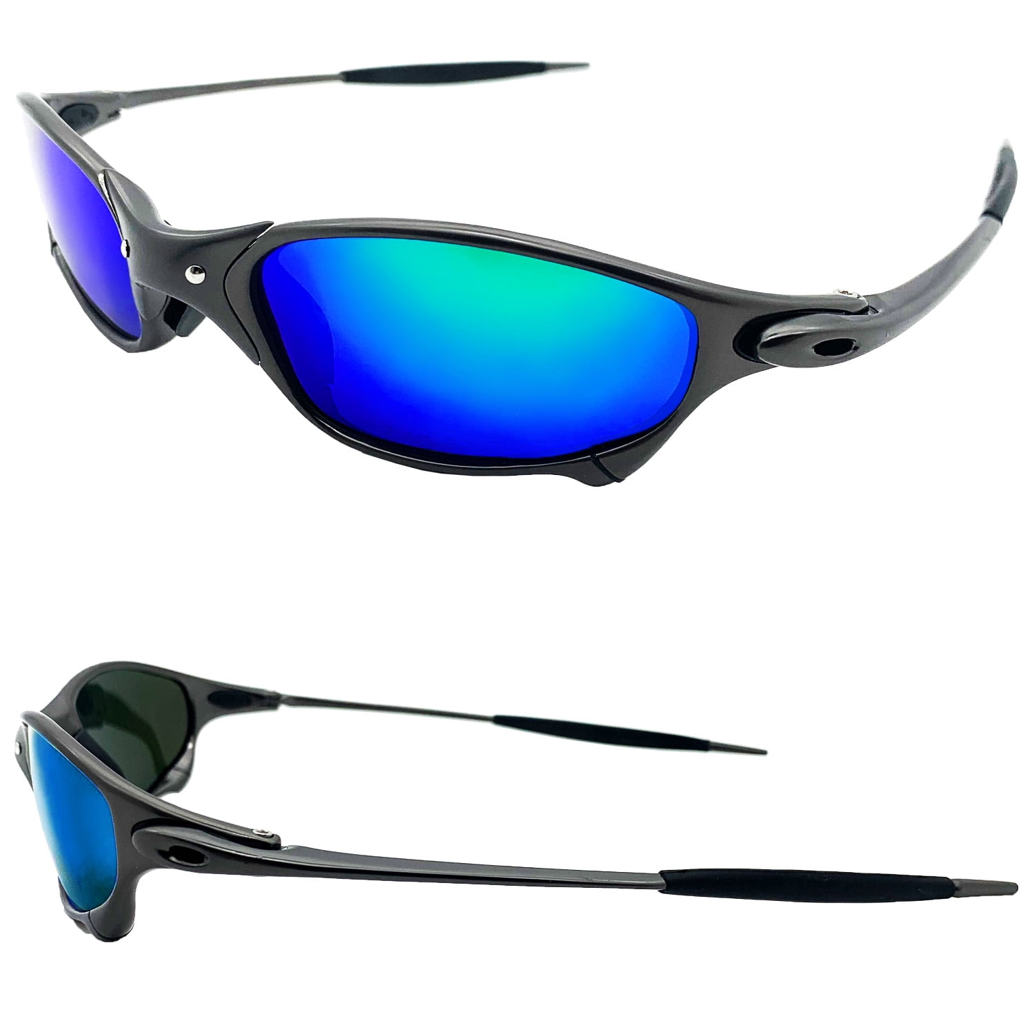 Cyclops X-Juliets Metal Frame Polarized UV400 Jade Iridium Sunglasses